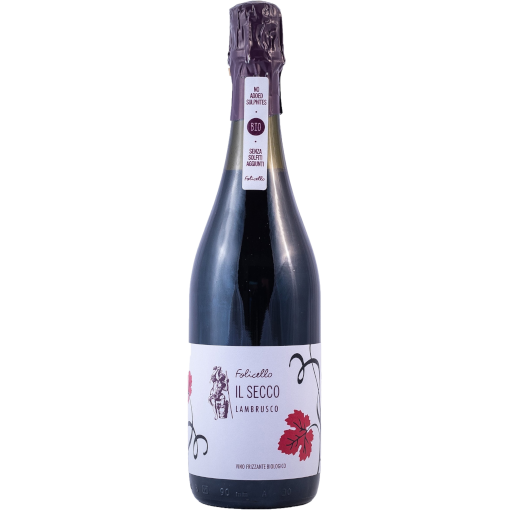 Il secco stretto_510 Folicello - Lambrusco Emilia IGT secco 2022 - uden tilsat sulfitter - Billede 1